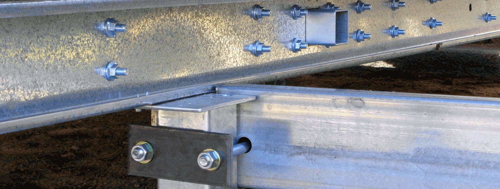 Detailed steel purlins and structural steelwork from Ti4’s original website